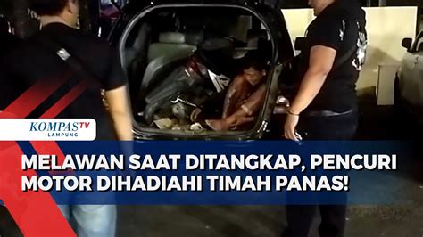 Melawan Saat Ditangkap Pencuri Motor Dihadiahi Timah Panas YouTube