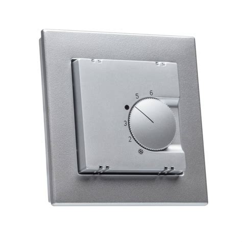 Alre Raumthermostat Ftr Merten System M Aluminium Pefra