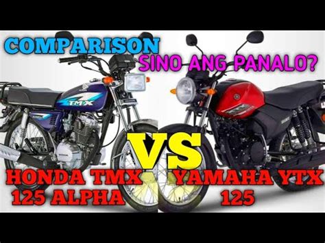 Honda Tmx 125 Alpha Versus Yamaha Ytx 125 Comparison Specs And Price