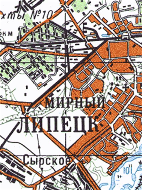 Липецкая область – карта для OziExplorer скачать бесплатно