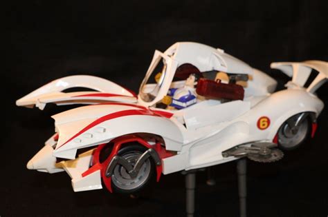 Speed Racer Battle Morph Mach 6 Hero Action Figure Works Hot Wheels