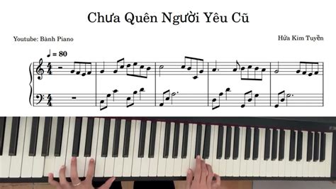 CHƯA QUÊN NGƯỜI YÊU CŨ Hà Nhi x Hứa Kim Tuyền EASY PIANO TUTORIAL