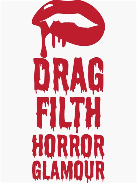 Dragula Logo Fangs Sticker For Sale By Shirtscrazy Redbubble