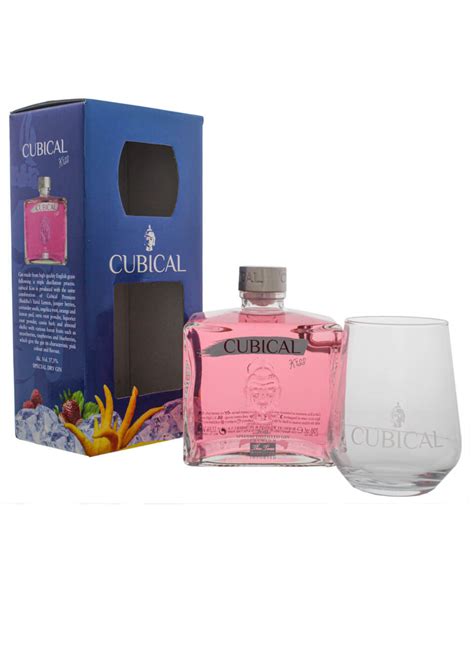 Cubical Premium Special Dry Gin Kiss L L Mit Glas Kaufen