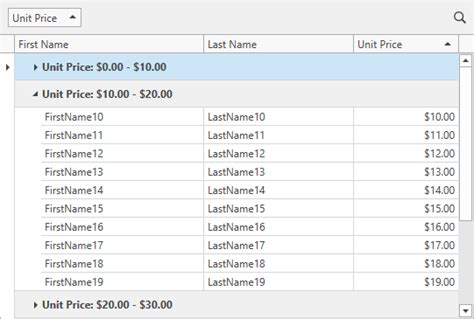 GitHub DevExpress Examples Wpf Data Grid Implement Custom Grouping