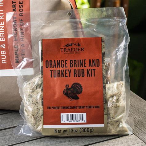 Traeger Orange Brine and Turkey Rub Kit-SPC206 – BBQ Hack