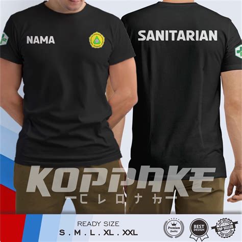 Jual Kaos Sanitarian Himpunan Ahli Kesehatan Lingkungan Indonesia Hakli Logo Baju Distro