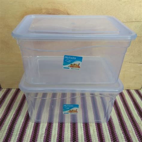 Jual Toples Tempat Makan Kotak Bening Sealware 2500 Ml Toples Kmp