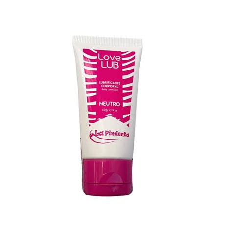 Gel Lubrificante Íntimo Love lub La pimienta À Base D água 60g