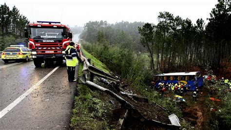 Once Muertos Y 33 Heridos En Un Accidente De Autobús En Portugal