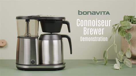 Bonavita Connoisseur Cup One Touch Coffee Brewer Demonstration Youtube