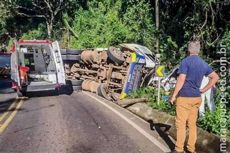 Jovem De Ms Tomba Carreta E Morre Em Estrada De Santa Catarina