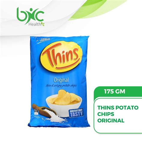 Thins Potato Chips Original Gm Shopee Malaysia