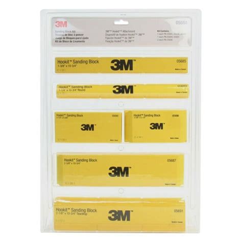 Smash Supplies Tools 3m Hookit Sanding Block Kit