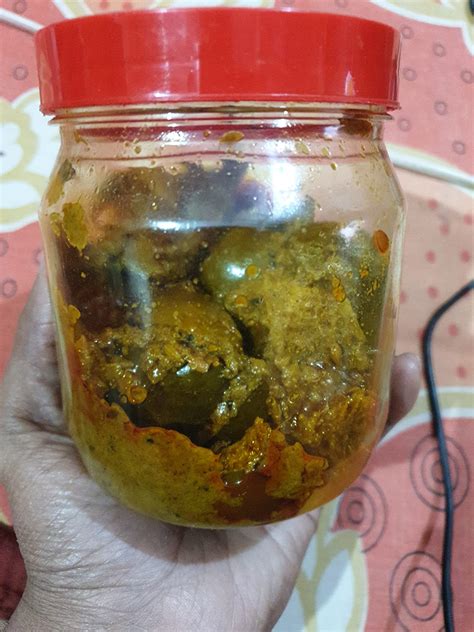 Growing Villagers Dry Kachi Keri Achar Homemade Masaledar Raw Mango