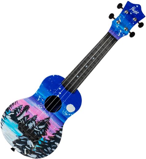 Flight Uts 42 Snow Ultra Travel Ukulele Flight Ukuleles