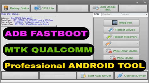 Professional ANDROID TOOL ADB FASTBOOT MTK QUALCOMM How It Works