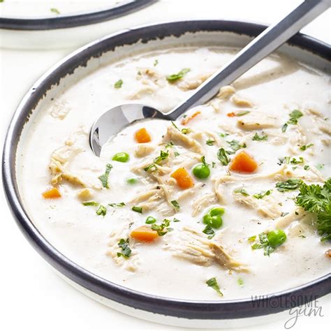 Chicken Pot Pie Soup Recipe Crock Pot Wholesome Yum