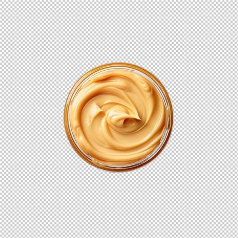 Premium Psd Sticker Logo Peanut Butter Isolated Background