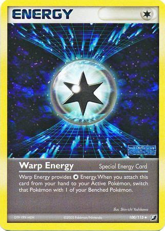 Warp Energy Ex Unseen Forces Reverse Holo Pokemon Trollandtoad