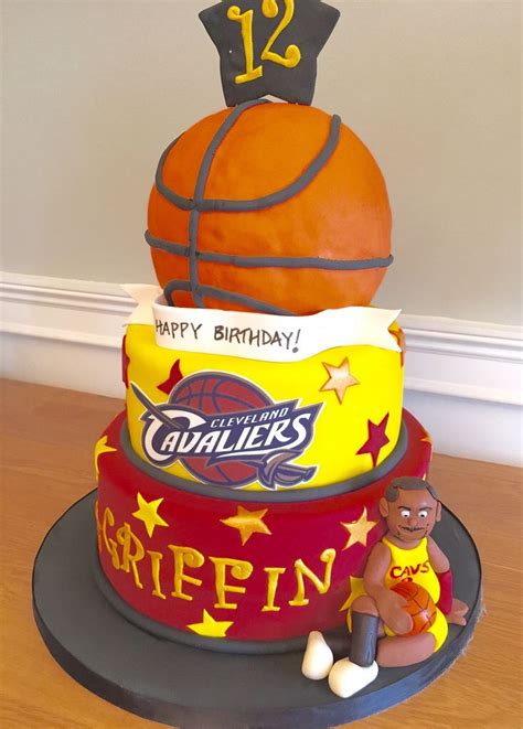 Cavaliers Kyrie Irving Basketball birthday cake | Basketball birthday ...