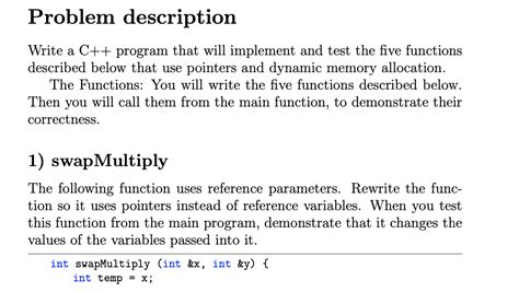 Solved Problem Description Write A C Program That Will