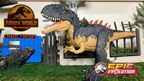 Jurassic World Chaos Theory Mapusaurus Gigantic Tracker Unboxing