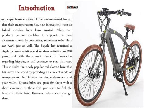 Ppt Amazing Electric Bicycles For Sale Powerpoint Presentation Free Download Id7595552