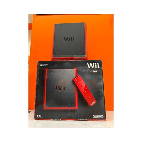 Consola Wii Mini Roja Caja