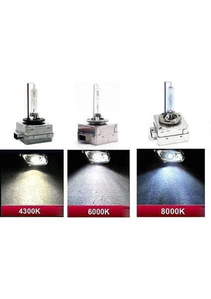 2 Adet D1S 4600K Standart Renk Gün Işığı Xenon Ampul Fiyatı