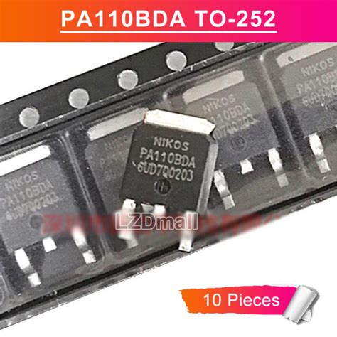 10 Buah PA110BDA TO 252 PA110BD PA11OBDA TO252 SMD N Channel 100V 15A