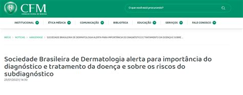 Confira As Notícias Sobre A Sociedade Brasileira De Dermatologia Sbd