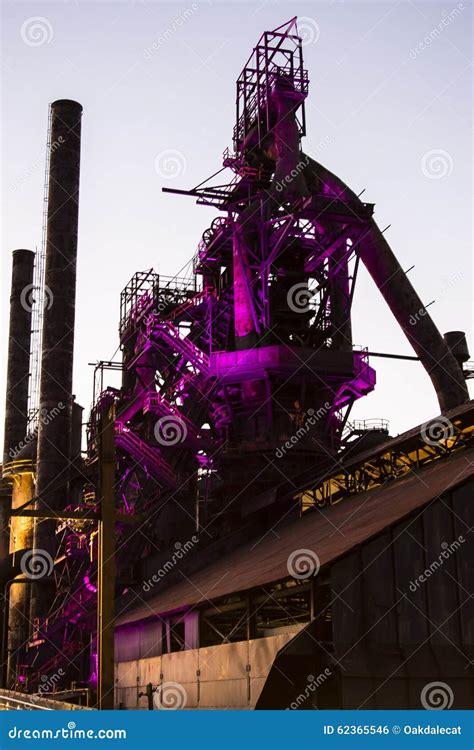 Old Steel Mill At Bethlehem Pennsylvania Stock Photo Image Of