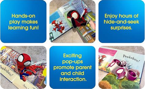 Pop Up Peekaboo Marvel Spidey And His Amazing Friends Dk Amazon Ca Books