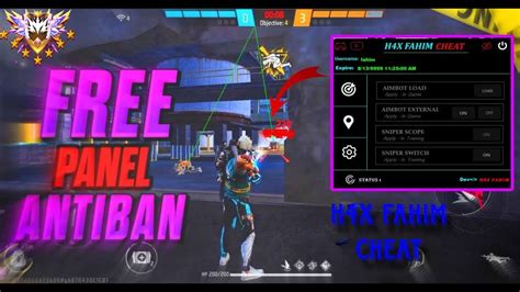 NEW PC PANEL FOR FREE AIMBOT FREE FIRE SNIPER AIMBOT 100 ANTIBAN