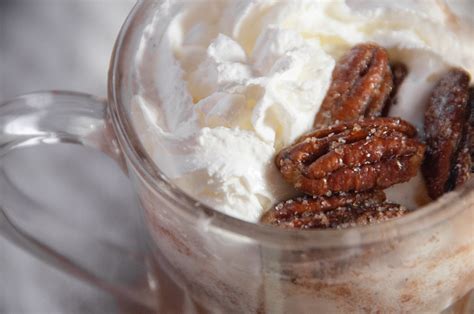 Winter Cocktail Pecan Pie Hot Buttered Rum Slumber And Scones