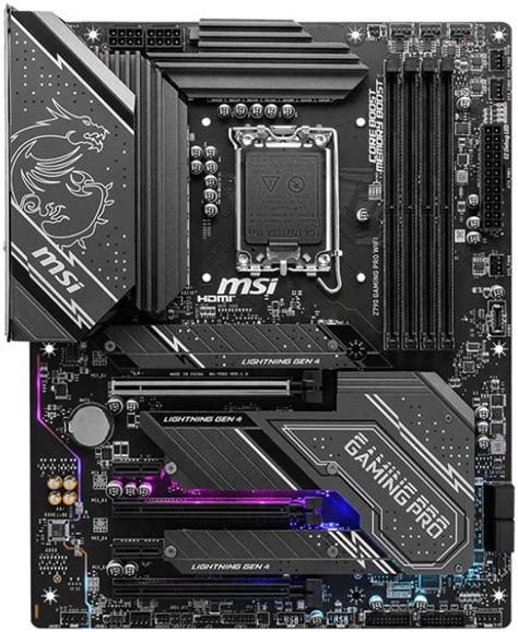 MSI Z790 GAMING PRO WIFI LGA 1700 ATX Motherboard Intel Z790 Chipset