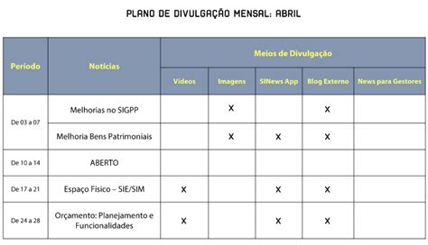 Avmb Interno Plano De Divulga O Mensal Abril