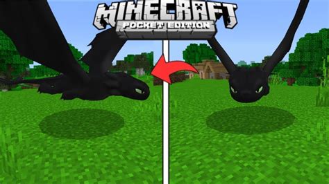 NOVO MOD DE COMO TREINAR SEU DRAGÃO FÚRIA DA NOITE MINECRAFT PE 1 19