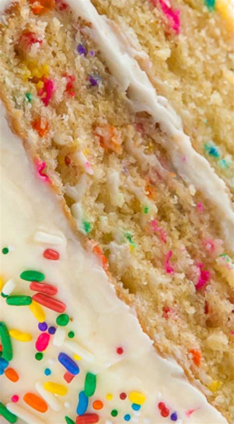 Brown Butter Funfetti Cake Fluffy And Festive Perfect For Parties