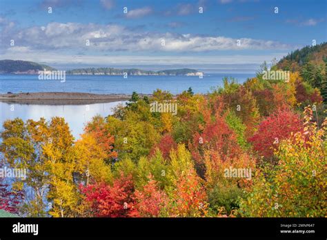 Coastal Scenic Of Cape Breton Highlands National Park Nova Scotia