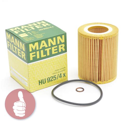 Mann-Filter filtro aceite hu 925/4 x bmw 3er e36 e46 5er e39 e60 7er ...