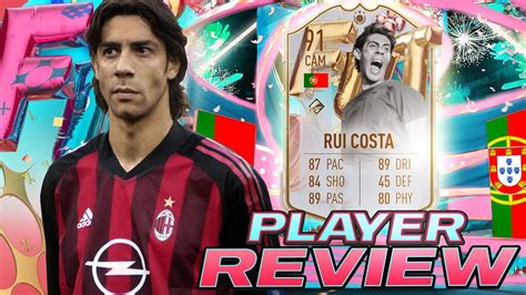 Finally Meta 👀91 Fut Birthday Icon Rui Costa Player Review Fifa 23