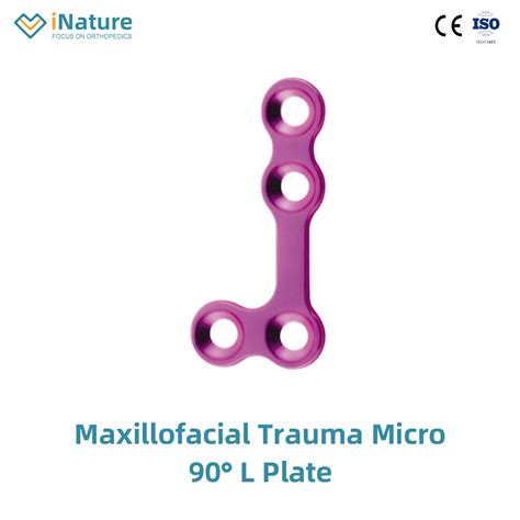 Orthopedic Implant Titanium Mini Maxillofacial Plate System Self