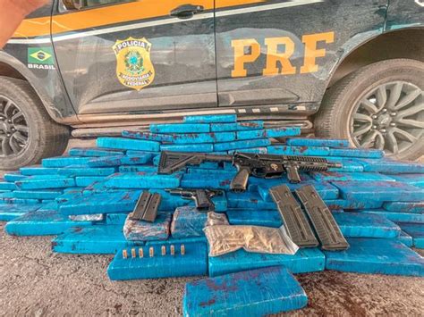 Jornal Correio Prf Apreende Kg De Maconha Armas E Muni Es Em