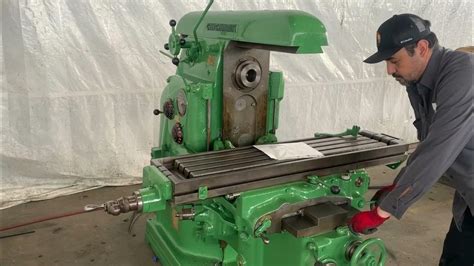 Cincinnati No 2 Horizontal Milling Machine Stock 0745123 Youtube