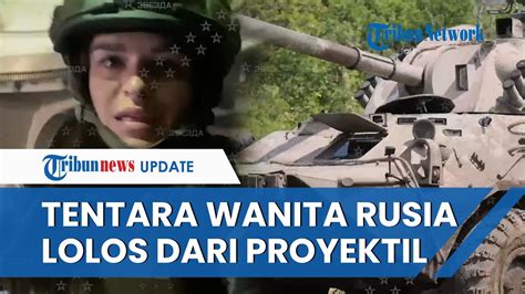 Si Nona Cantik Tentara Rusia Hancurkan Peralatan Militer Ukraina Seusai