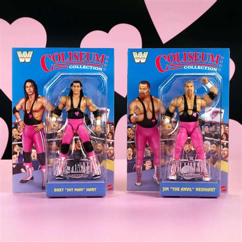 WWE Wrestling Ultimate Edition Coliseum Collection Hart Foundation 7