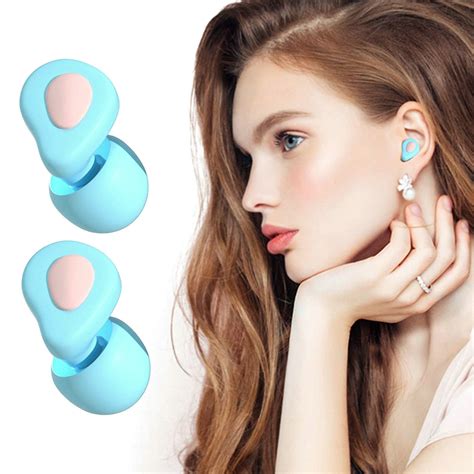 Buy Xjoy Noise Reduction Ear Plugs Noise Cancelling Soft Reusable Flexible Silicone For Ing