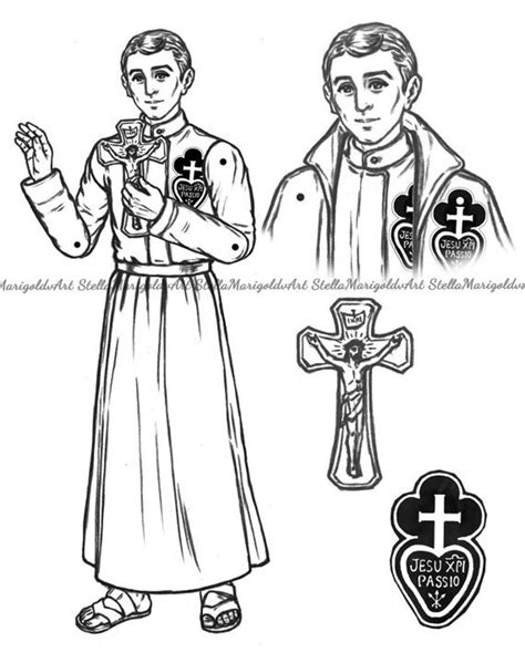 Our Lady Of Sorrows Coloring Page Coloring Pages